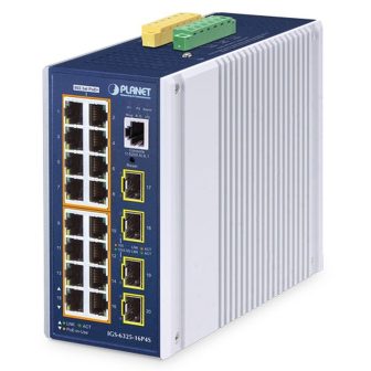 PLANET IGS-6325-16P4S Managed L3 Gigabit Ethernet (10/100/1000) Power…