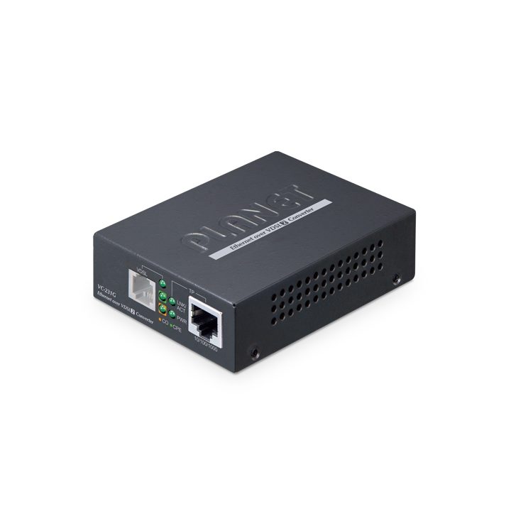 PLANET VC-231G 1000 Mbit/s Media Converter Black