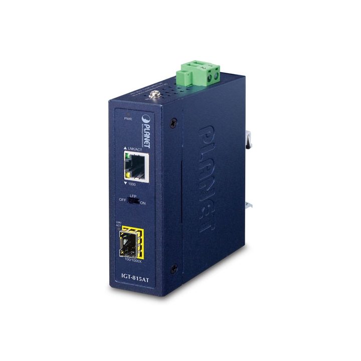 PLANET IGT-815AT convertidor de medio 1000 Mbit/s Multimodo, Monomodo…