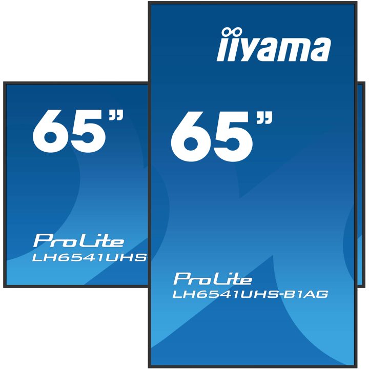 iiyama LH6541UHS-B1AG digital signage display 64.5" LCD 500 cd/m² 4K…