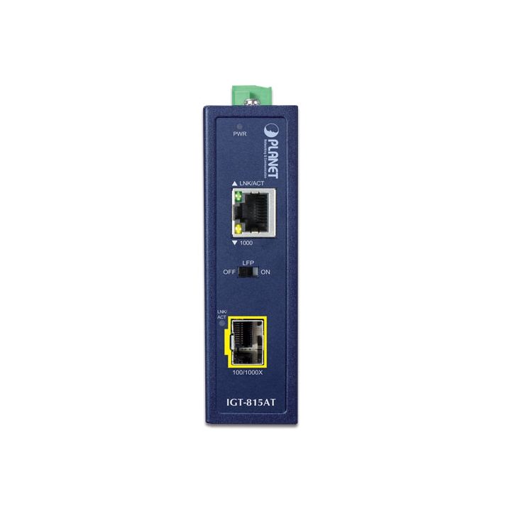 PLANET IGT-815AT convertidor de medio 1000 Mbit/s Multimodo, Monomodo…