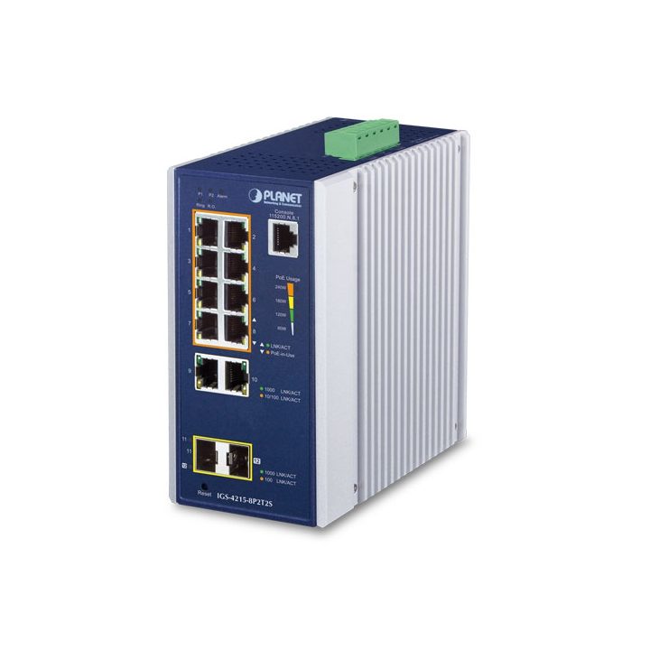 PLANET IGS-4215-8P2T2S switch Gerido L2/L4 Gigabit Ethernet…