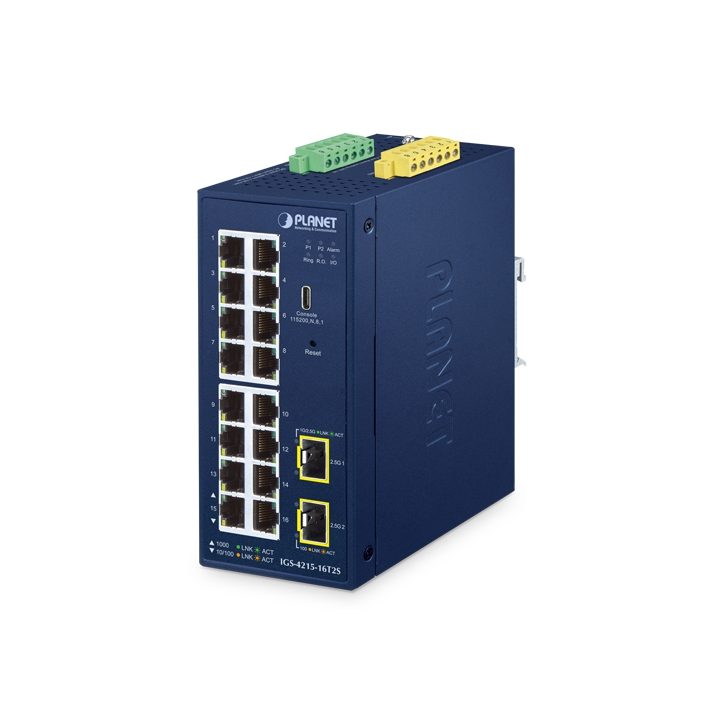 PLANET IGS-4215-16T2S switch Gerido L2/L4 Gigabit Ethernet…