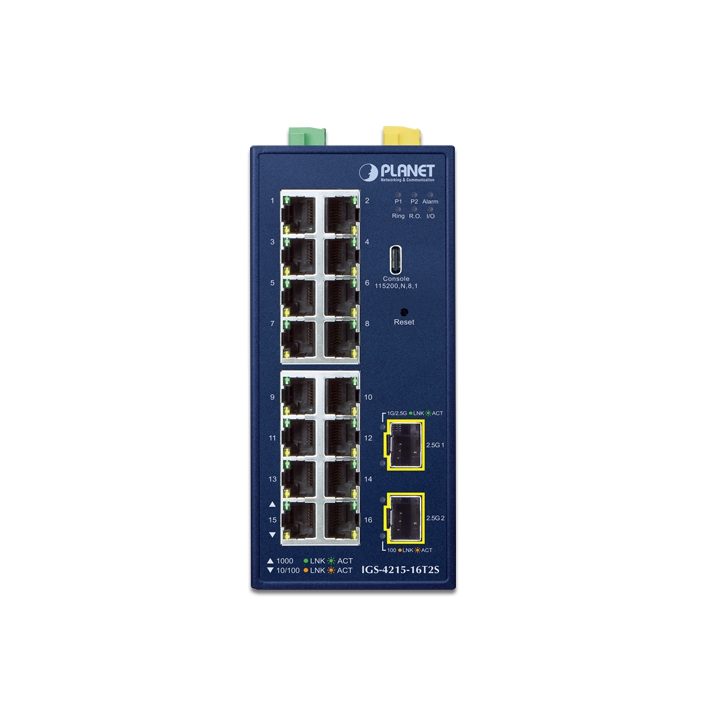 PLANET IGS-4215-16T2S switch Gerido L2/L4 Gigabit Ethernet…