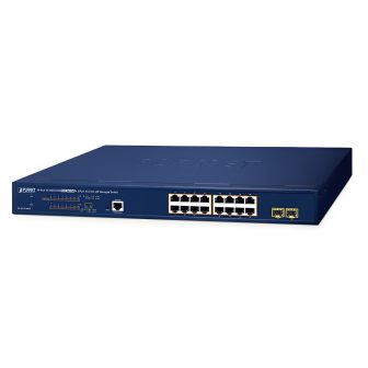 PLANET GS-4210-16P2S switch Gestionado L2/L4 Gigabit Ethernet…