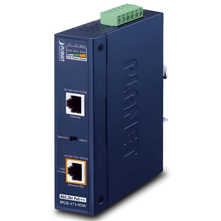 PLANET IPOE-171-95W switch Gigabit Ethernet (10/100/1000) Energía…