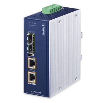 PLANET IGUP-2205AT 1000 Mbit/s Multimode, Single-mode Media Converter…