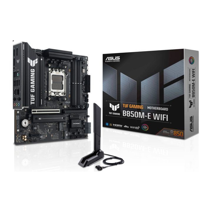 ASUS TUF GAMING B850M-E WIFI AMD B850 AM5 Socket micro ATX