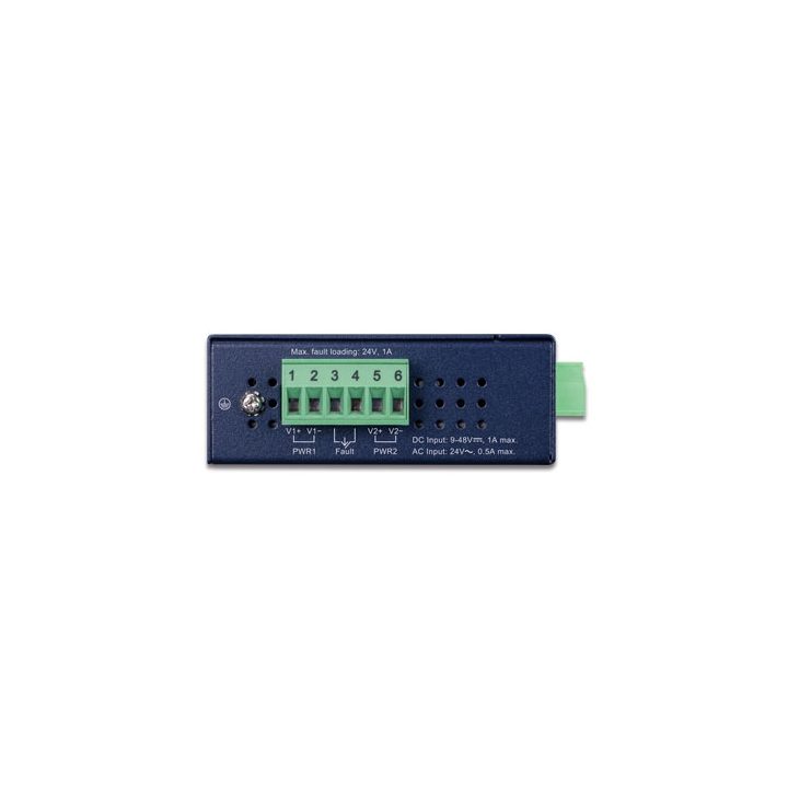 Planet ICS-2105AT Industrial 1-Port Switch Blue 390g 32x87.8x135mm
