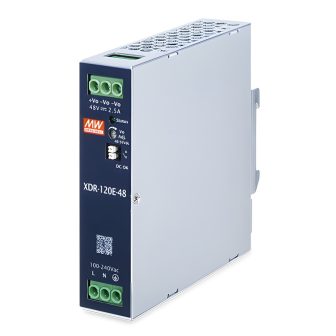 PLANET PWR-120-48 unidade de fonte de alimentação 120 W Azul, Cinzento