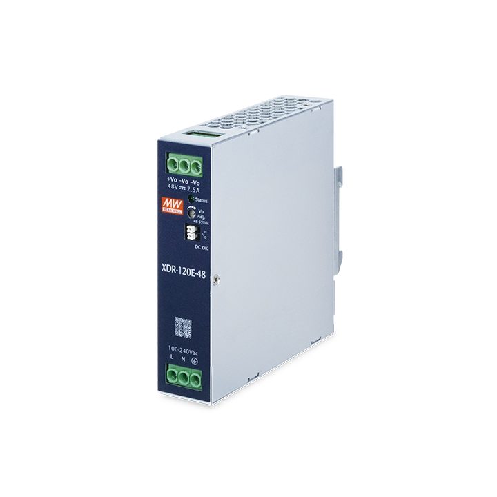 PLANET PWR-120-48 unidad de fuente de alimentación 120 W Azul, Gris