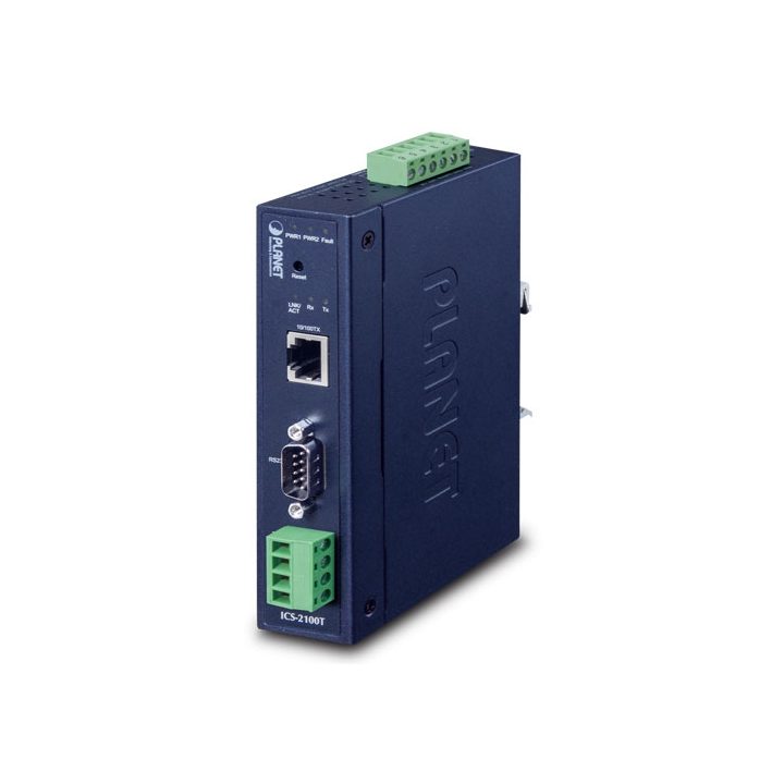 Planet ICS-2100T Industrial Metal 1-Port Switch with LED Indicators