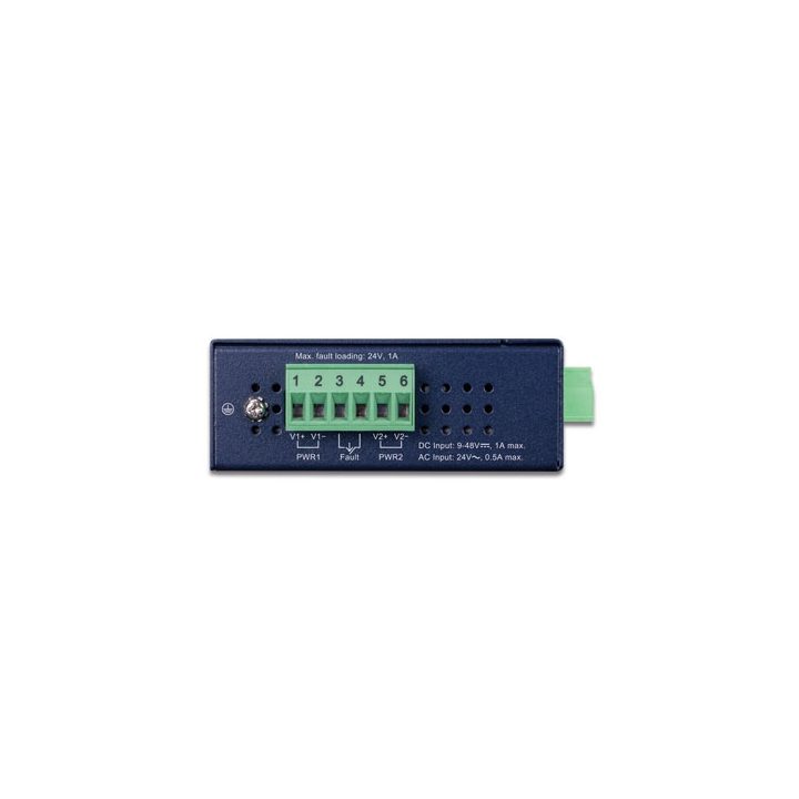 Planet ICS-2100T Industrial Metal 1-Port Switch with LED Indicators