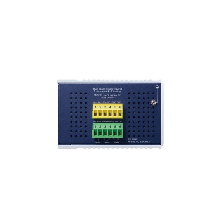PLANET IP30 DIN-rail Industrial L3 8P Managed Gigabit Ethernet…