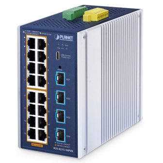 PLANET Industrial L2+ Switch Ethernet Gerido L2+ Gigabit Ethernet…