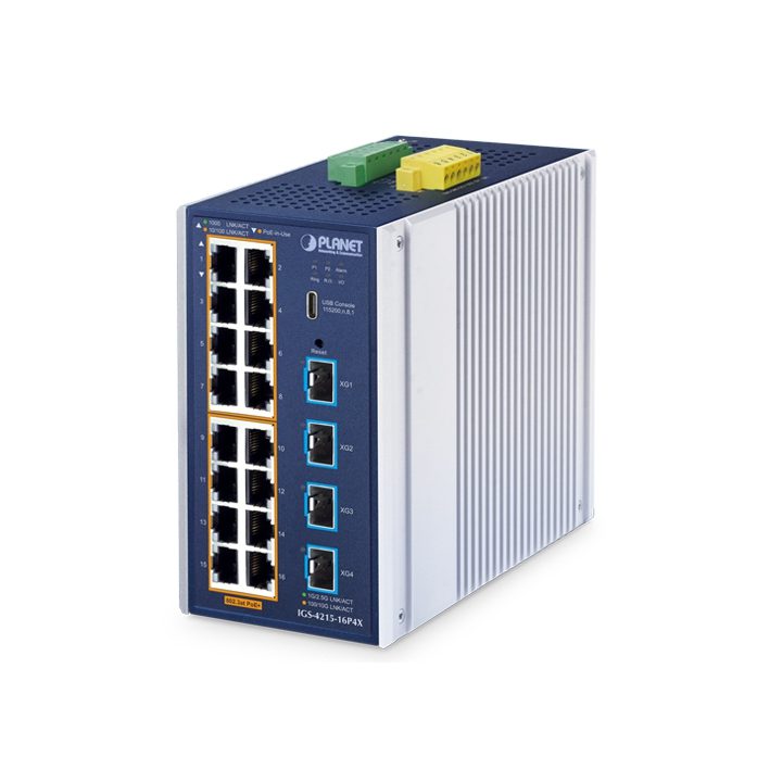 PLANET Industrial L2+ Switch Ethernet Gerido L2+ Gigabit Ethernet…