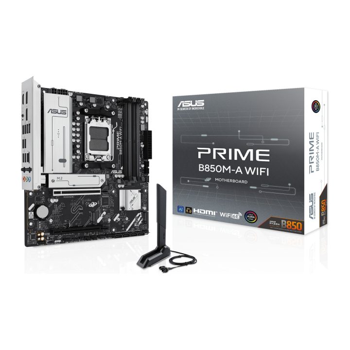 ASUS PRIME B850M-A WIFI AMD B850 AM5 Socket Micro ATX