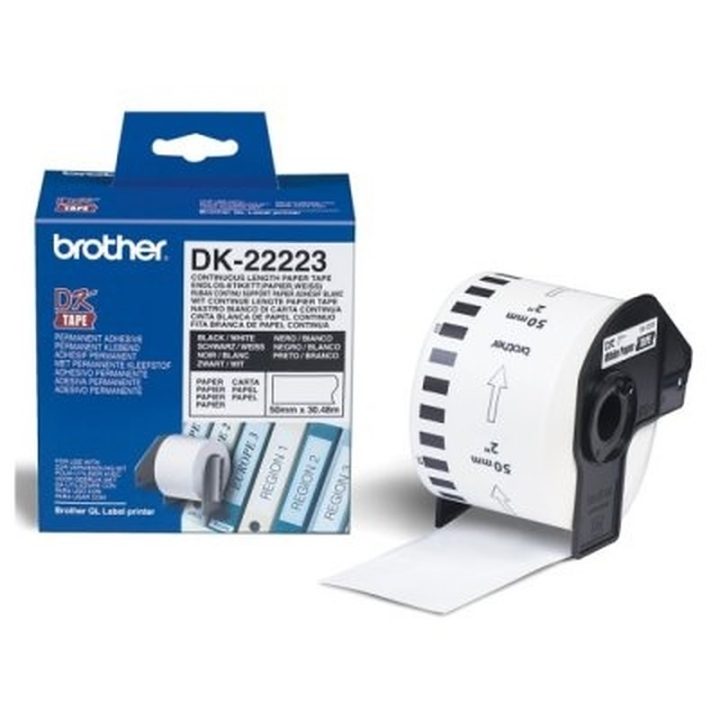 Brother DK-22223 Etiqueta de Impressora Branca
