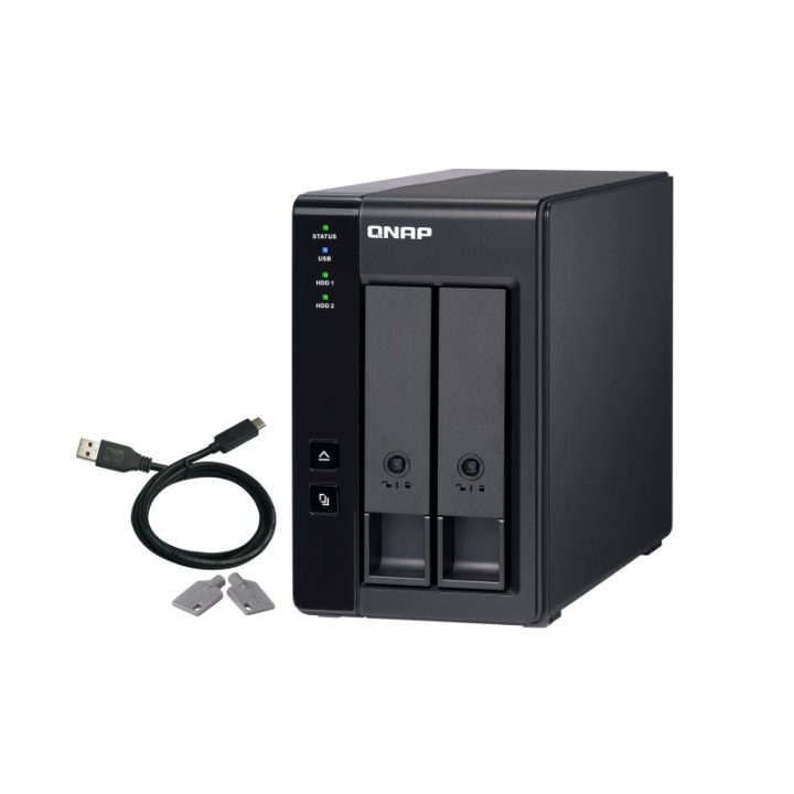 QNAP TR-002 External Hard Drive Enclosure Hard Drive/SSD Enclosure…