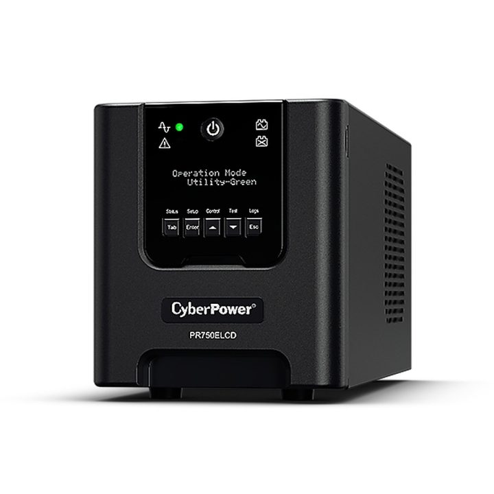 CyberPower PR750ELCD Uninterruptible Power Supply (UPS) Line…