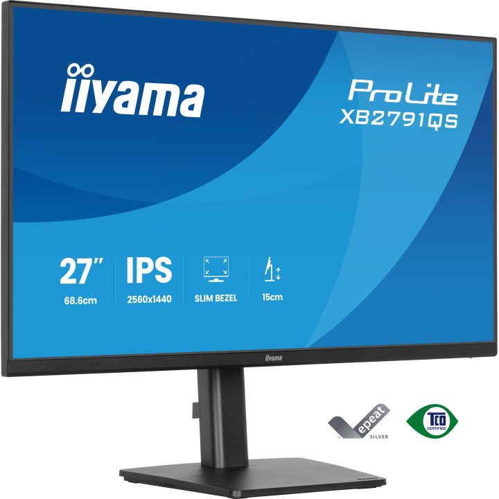 Monitor iiyama ProLite XB2791QS-B1 27" QHD 75 Hz IPS