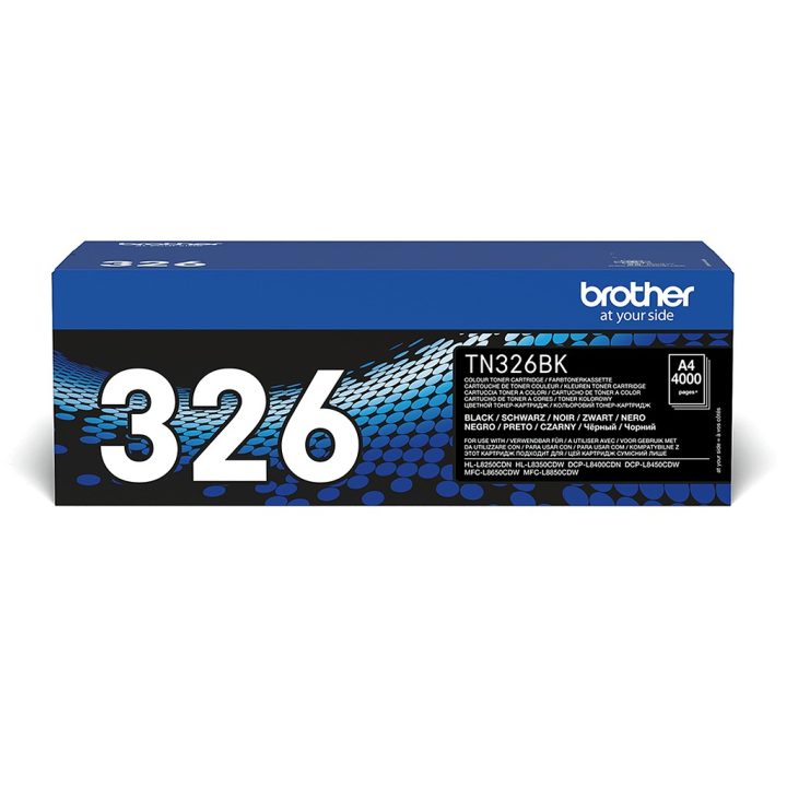 Brother TN-326BK Toner Cartridge 1 piece(s) Original Black