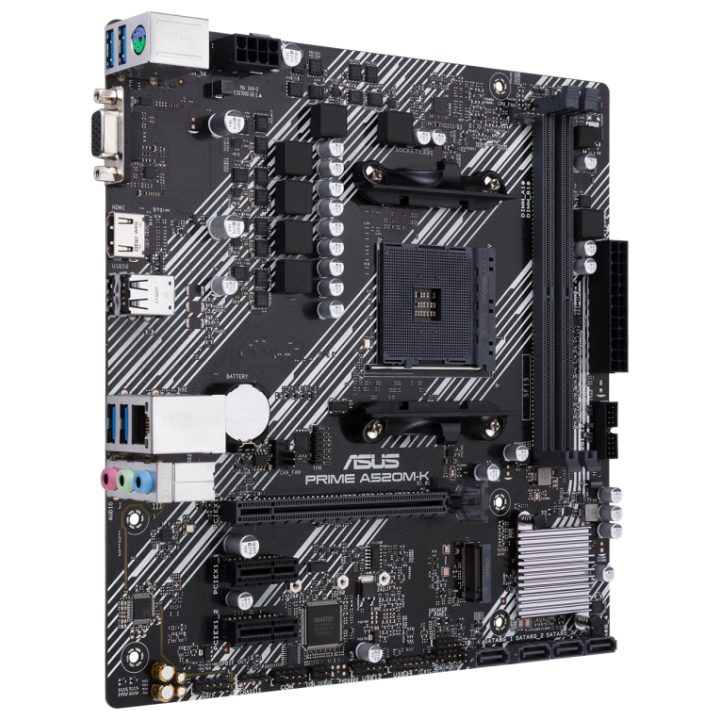 ASUS PRIME A520M-K AMD A520 Zócalo AM4 micro ATX