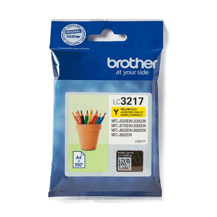 Brother LC3217Y ink cartridge 1 piece(s) Original Yellow