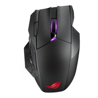 ASUS ROG Spatha X Right-Handed Gaming Mouse RF Wireless + USB Type-C…