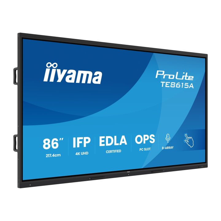 iiyama TE8615A-B2AG ecrã de sinalização Design de quiosque 2,17 m…