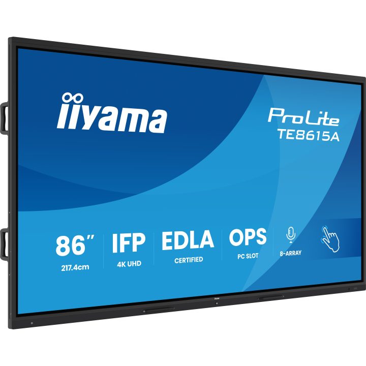 iiyama TE8615A-B2AG ecrã de sinalização Design de quiosque 2,17 m…