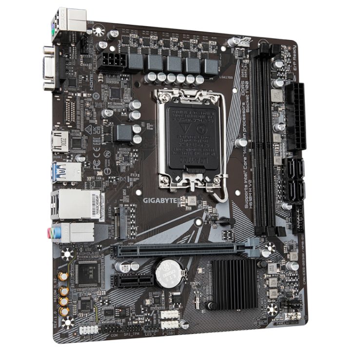 GIGABYTE H610M H V2 Motherboard - Compatible with Intel Core 14th Gen…