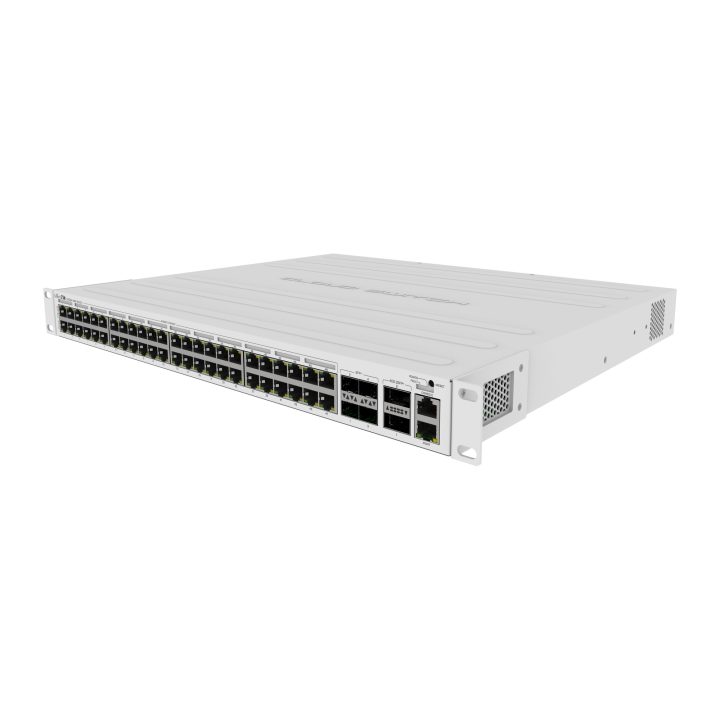 MikroTik CRS354-48P-4S+2Q+RM Switch 48xGbE 4xSFP+