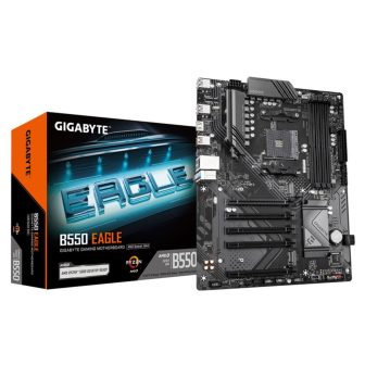 GIGABYTE B550 EAGLE Motherboard - AMD Ryzen 5000 G Series Processors…