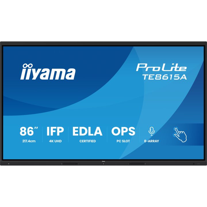 iiyama TE8615A-B2AG ecrã de sinalização Design de quiosque 2,17 m…