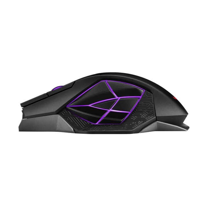 ASUS ROG Spatha X Right-Handed Gaming Mouse RF Wireless + USB Type-C…