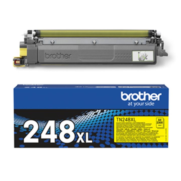 Brother TN-248XLY cartucho de tóner 1 pieza(s) Original Amarillo