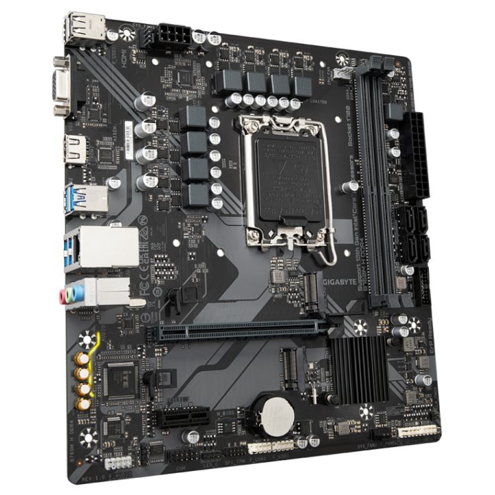 GIGABYTE B760M H DDR4 Motherboard - Suporta CPUs Intel Core de 14.ª…