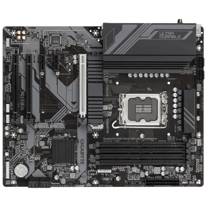 GIGABYTE Z790 D AX Motherboard - Supports 14th Gen Intel Core CPUs…
