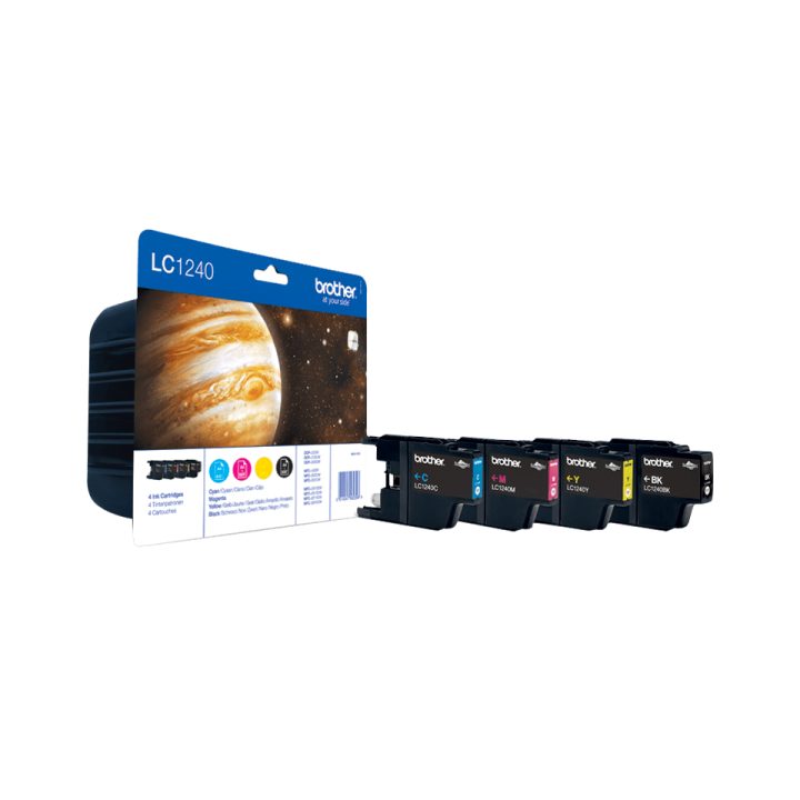 Brother 4-Pack Ink Cartridges (BK/C/M/Y)