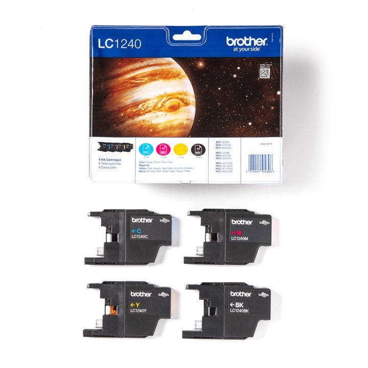 Brother 4-Pack Ink Cartridges (BK/C/M/Y)