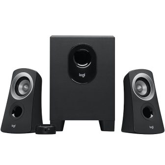 Logitech Z313 conjunto de colunas 25 W PC/portátil Preto 2.1 canais 5…