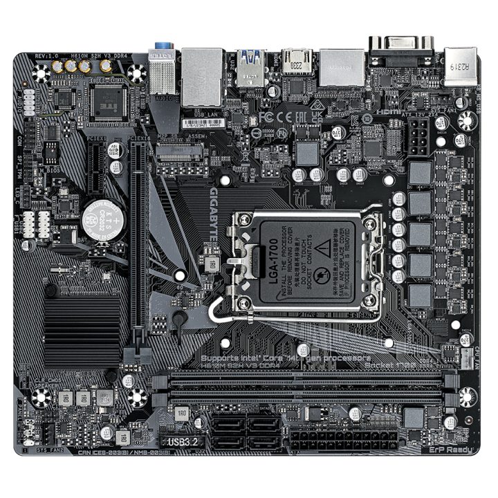 GIGABYTE H610M S2H V3 DDR4 Motherboard