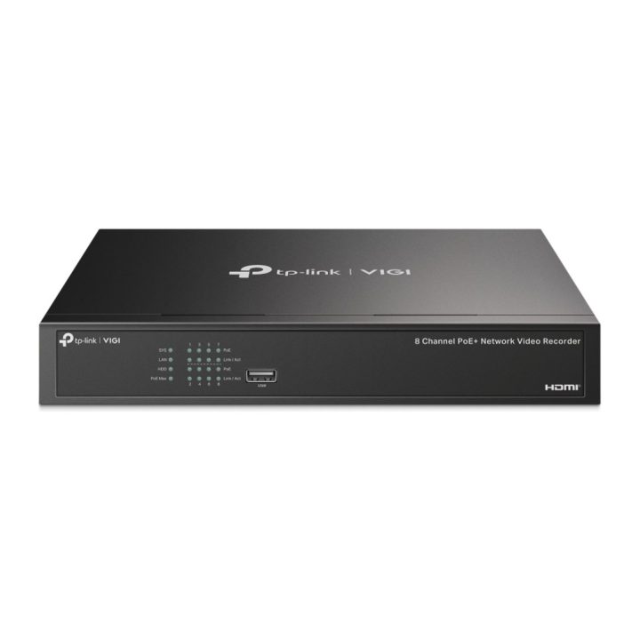 TP-Link VIGI NVR1008H-8P Preto