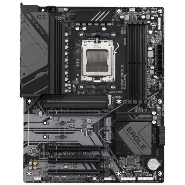 GIGABYTE B650 EAGLE Motherboard - AMD Ryzen 9000 Series, 12+2+2 Phase…