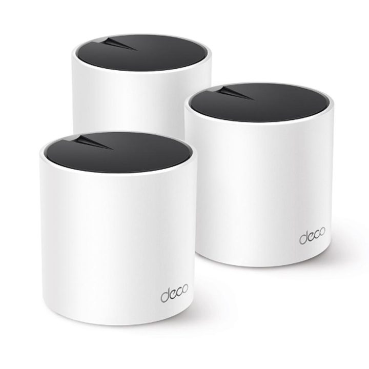 TP-Link DECO X55 (3-Pack) Dual Band (2.4 GHz / 5 GHz) Wi-Fi 6…