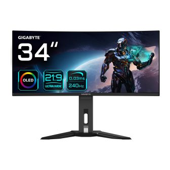 Gigabyte MO34WQC2 34" UWQHD 240 Hz OLED curvo