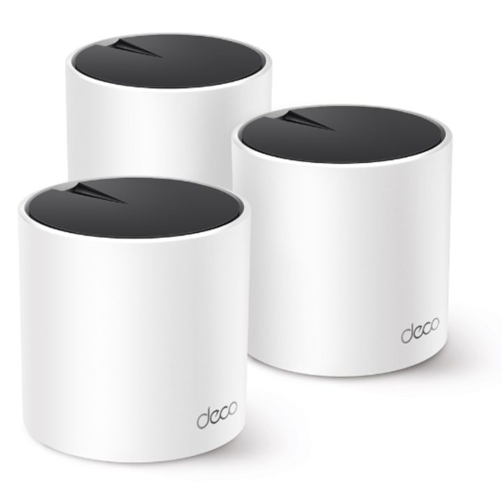 TP-Link DECO X55 (3-Pack) Doble banda (2,4 GHz / 5 GHz) Wi-Fi 6…