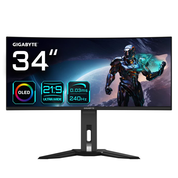 Gigabyte MO34WQC2 34" UWQHD 240 Hz OLED curvo