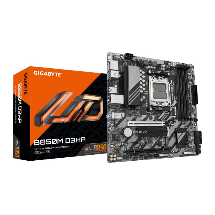 GIGABYTE B850M D3HP Motherboard - AMD Ryzen 9000 Series Processors…